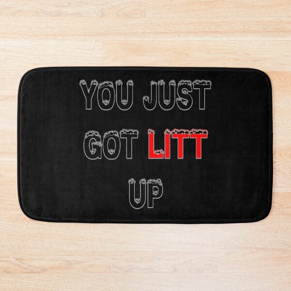 Item preview, Just Got Litt Up – Funny Party Vibes Statement Design designed and sold by Ach&Koor.