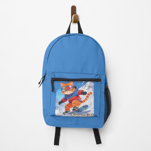 Item preview, cat snowboarding Cute Cat Snowboarding Cartoon Winter Design designed and sold by Uglyandcute.