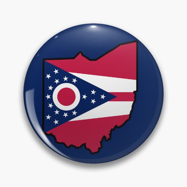 Item preview, State Flag Map of OHIO designed and sold by HFYD.
