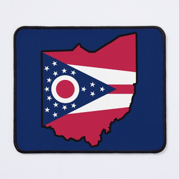 Item preview, State Flag Map of OHIO designed and sold by HFYD.