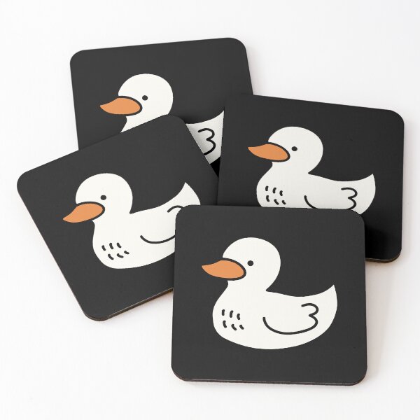 Item preview, Cute white duck designed and sold by PinFlick.