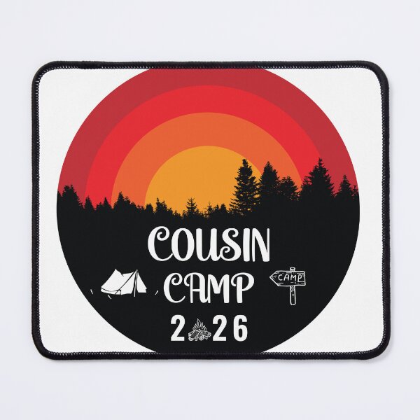 Item preview, Cousin Camp 2026 – Family Reunion & Vacation Matching Design designed and sold by PixelWaveBD.