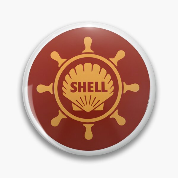 Artikelvorschau, Vintage Shell Oil Nautical Helm Logo entworfen und verkauft von CharlieDesings.
