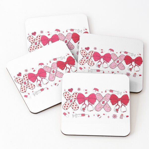 Item preview, Pink Valentine Nurse, Valentine Nurse Coquette, Cupids Favorite Nurse, Nurse Valentines Design, Valentines Day designed and sold by DesignDenDo ⭐⭐⭐⭐⭐.