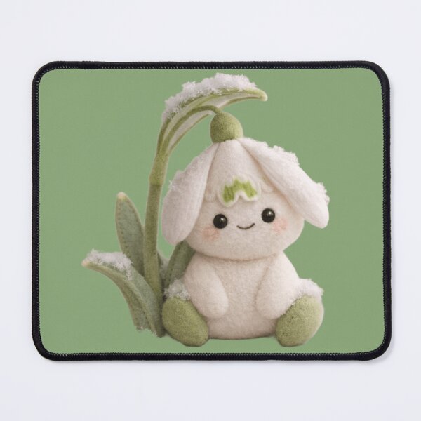 Item preview, ,,snow flower" plush doll. designed and sold by elegantpaterns.