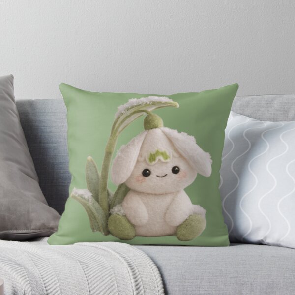 Item preview, ,,snow flower" plush doll. designed and sold by elegantpaterns.