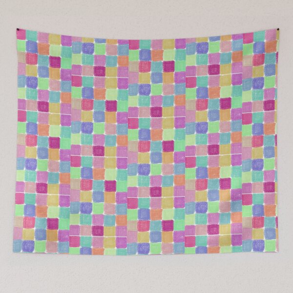 Item preview, Rainbow tiles designed and sold by SpannerDesigns.