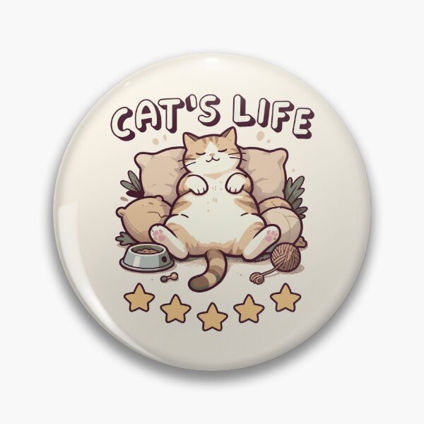 Item preview, Cats Life - Relaxed Cat Cozy Home Illustration designed and sold by chillaxcats.