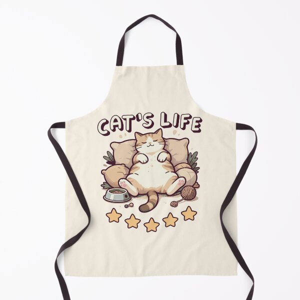 Item preview, Cats Life - Relaxed Cat Cozy Home Illustration designed and sold by chillaxcats.
