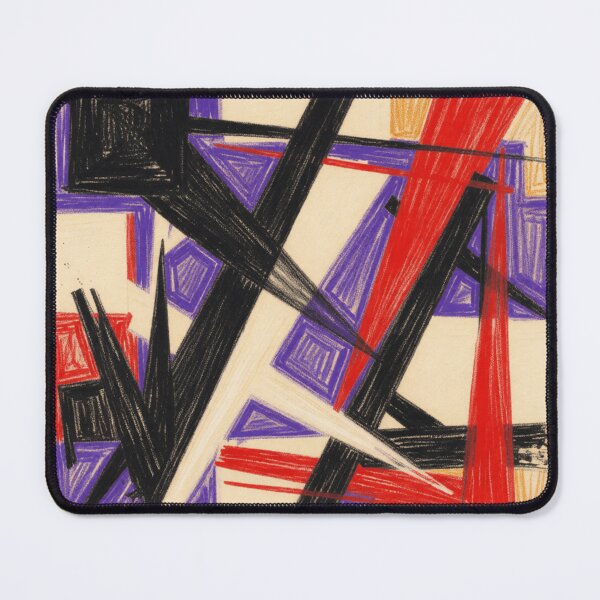 Item preview, fractured momentum conte crayon colorful abstract design designed and sold by SmashingDeals.