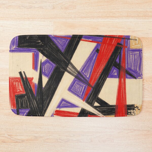Item preview, fractured momentum conte crayon colorful abstract design designed and sold by SmashingDeals.