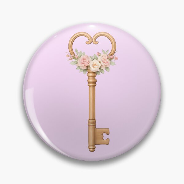 Item preview, Key to My Heart Vintage Valentine designed and sold by Midnight Garden.