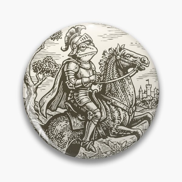 Item preview, Frog Knight Horse Rider Vintage Medieval   designed and sold by Y-Vibes.