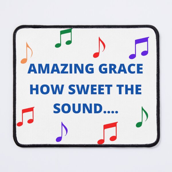 Item preview, Amazing Grace Hymn designed and sold by RhondaCGoins.