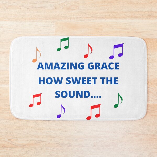 Item preview, Amazing Grace Hymn designed and sold by RhondaCGoins.