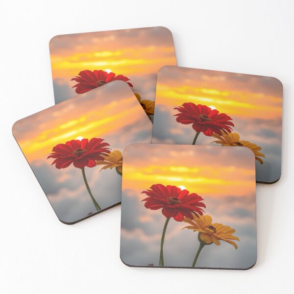 Item preview, Flowers and sunset designed and sold by FRH Design ⭐⭐⭐⭐⭐.