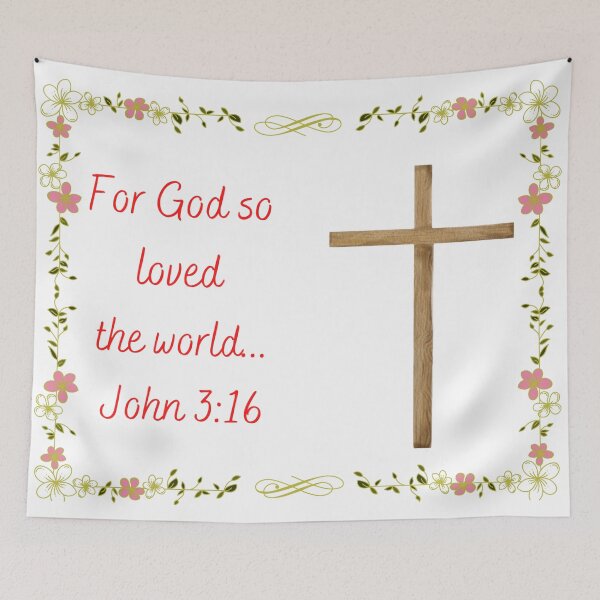 Item preview, John 3:16 ~ For God so loved the world designed and sold by RhondaCGoins.