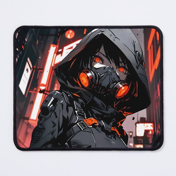 Item preview, ZERO: Monochrome Neon District Tactical Infiltration | Cute Cyberpunk Anime Girl designed and sold by Sytrics.