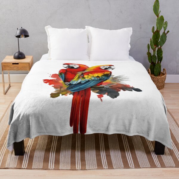 Item preview, Rainforest Macaw designed and sold by RockitBaby.