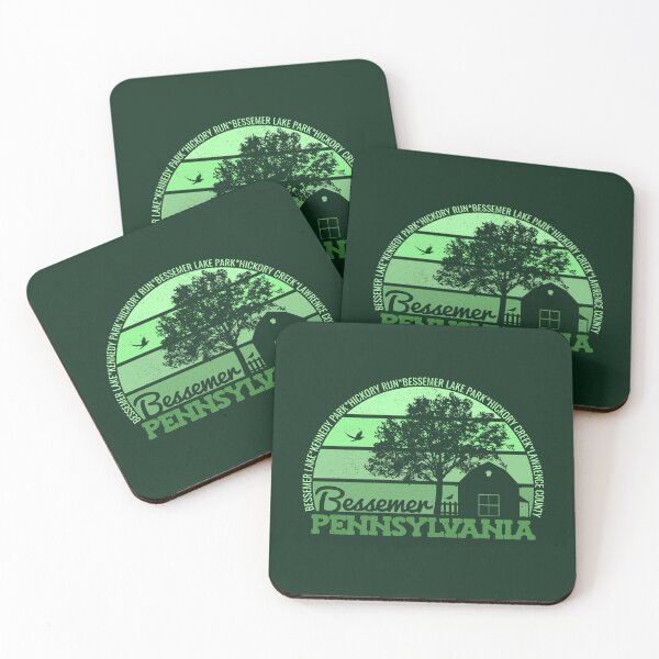 Item preview, Bessemer Pennsylvania Sunset Retro Vintage Local Pride Logo designed and sold by CRHPOD20.