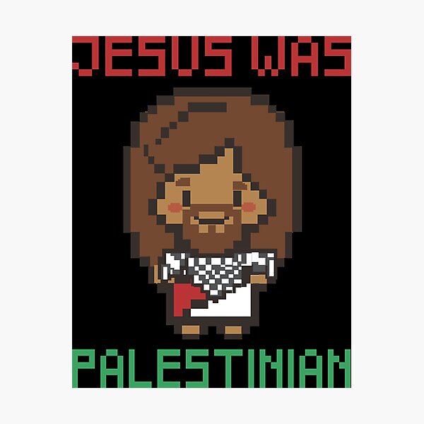 Item preview, Jesus was palestinian designed and sold by remerasnerdas.