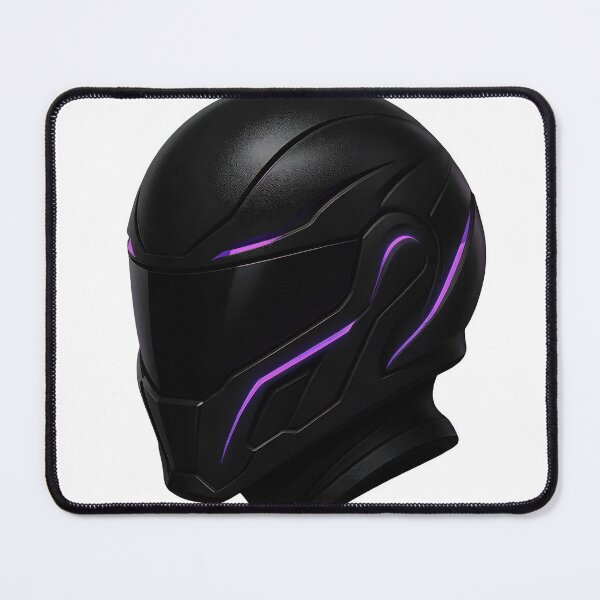 Item preview, Futuristic Black Helmet – Sci-Fi Tech Illustration designed and sold by Creative88Art.