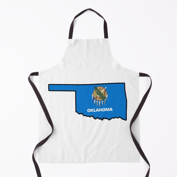 Item preview, State Flag Map of OKLAHOMA designed and sold by HFYD.
