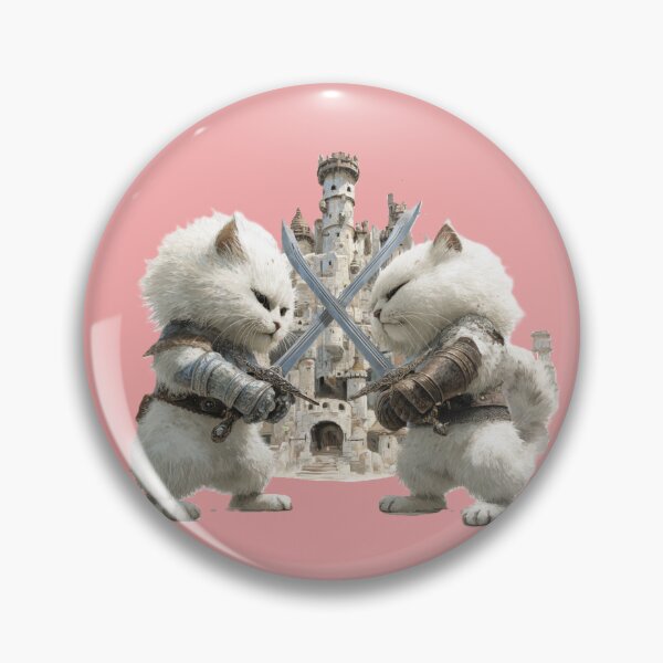 Item preview, Fighting Feline Warriors Cats designed and sold by Kat's Design Hub.