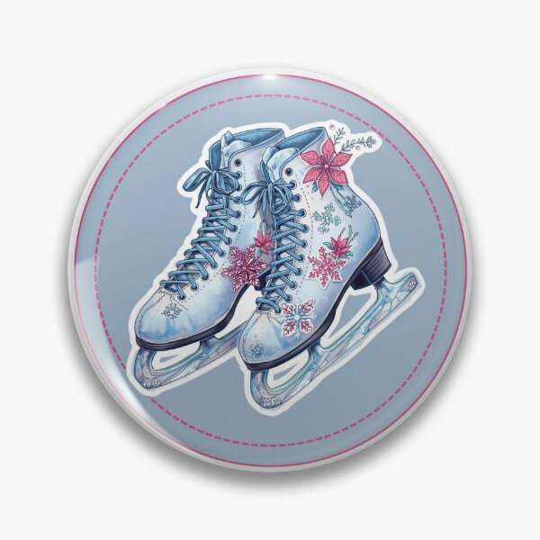 Item preview, Winter Sports Games Figure Skating Competition Sticker designed and sold by colorleafz.