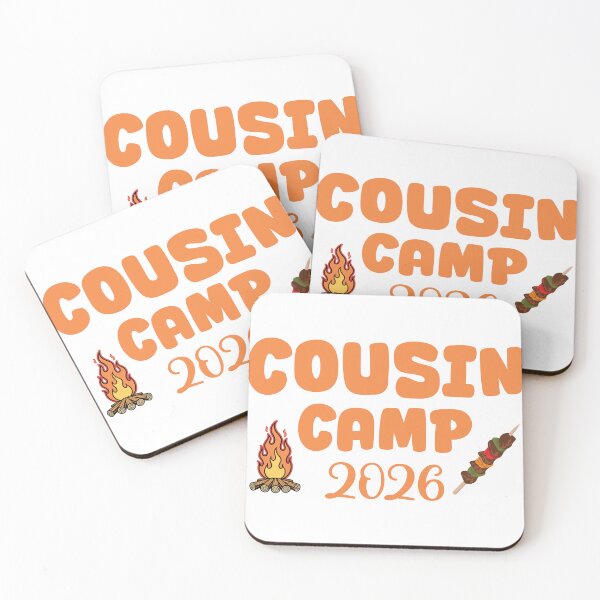 Item preview, Cousin Camp 2026 Typography – Family Reunion Matching Shirt Design designed and sold by PixelWaveBD.