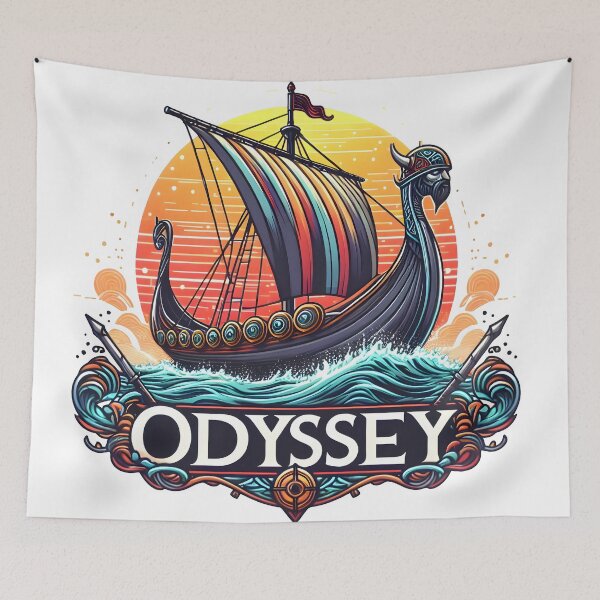 Item preview, homer, greek, ancient greece, circe, poseidon, penelope, odyssey designed and sold by TrueArtVibes.