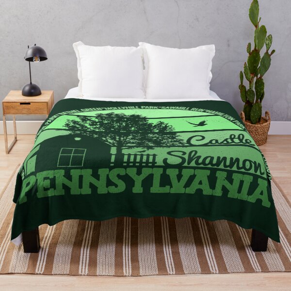 Item preview, Castle Shannon Pennsylvania Sunset Retro Vintage Local Pride Logo designed and sold by CRHPOD20.