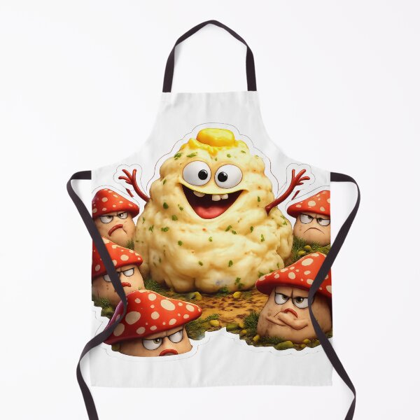 Item preview, Mashed Potato Mushroom Meme – Annoying Little Guy (Cartoon) designed and sold by Fantasy Masterpiece.