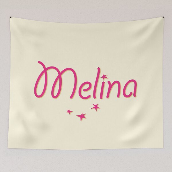Item preview, My Name is Melina designed and sold by CharlottePlaceArt.