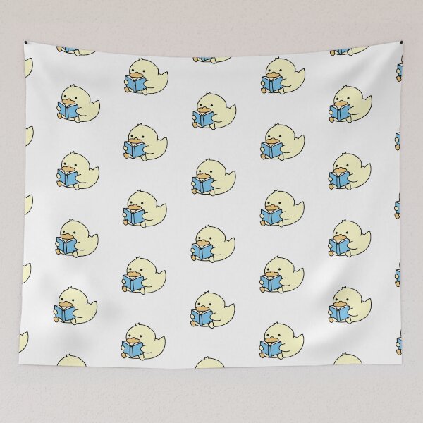 Item preview, Reading duck with book designed and sold by PinFlick.