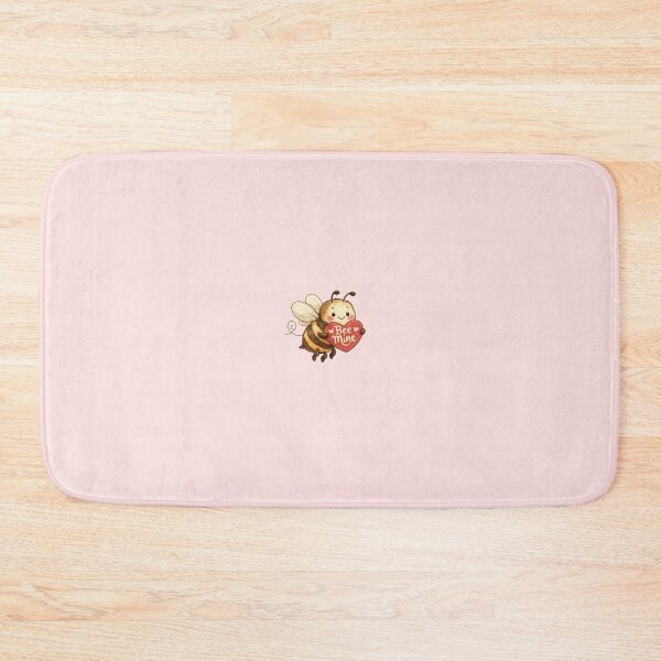 Item preview, Bee Mine Valentine Pun designed and sold by Midnight Garden.