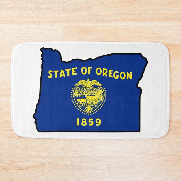 Item preview, State Flag Map of OREGON designed and sold by HFYD.
