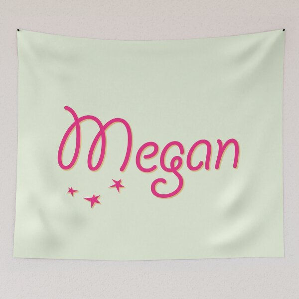 Item preview, My Name is Megan designed and sold by CharlottePlaceArt.