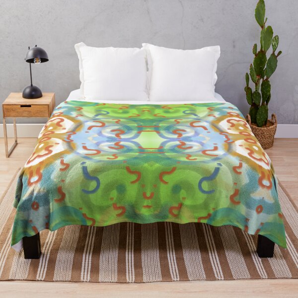 Item preview, Eternal Questions - Lime Green Pattern. designed and sold by UltraQuirky.