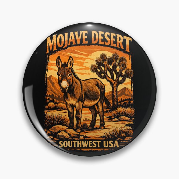 Item preview, Mojave Desert Wild Burro Southwest USA designed and sold by MojaveTradePost.
