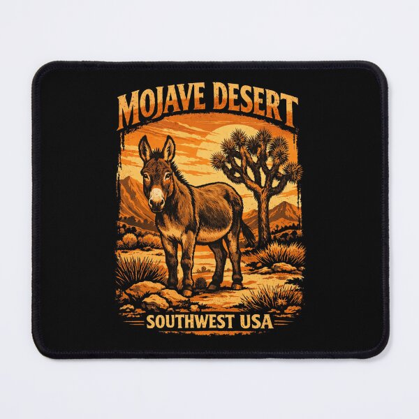 Item preview, Mojave Desert Wild Burro Southwest USA designed and sold by MojaveTradePost.