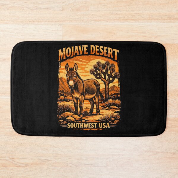 Item preview, Mojave Desert Wild Burro Southwest USA designed and sold by MojaveTradePost.