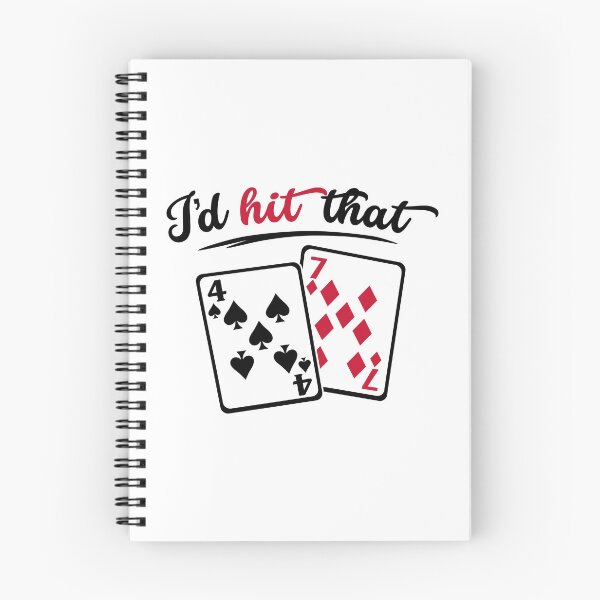 Item preview, I’d Hit That Funny Blackjack Humor Casino designed and sold by TKsTees.