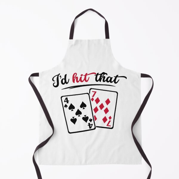 Item preview, I’d Hit That Funny Blackjack Humor Casino designed and sold by TKsTees.