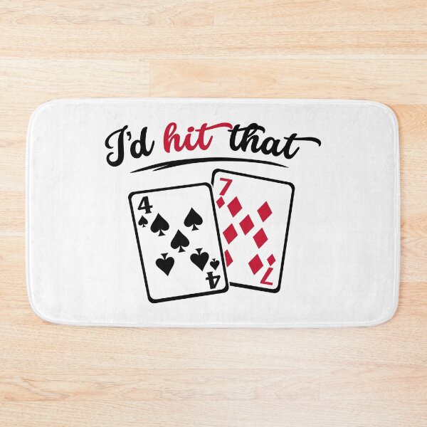 Item preview, I’d Hit That Funny Blackjack Humor Casino designed and sold by TKsTees.