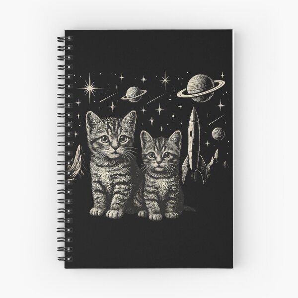 Item preview, Space Kittens - Funny Cat designed and sold by ZBIFBOUETLA.
