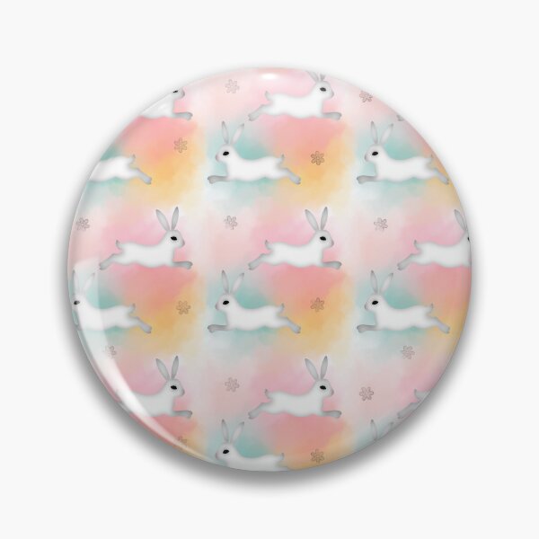 Item preview, Pastel Bunny Pattern designed and sold by Onehappyhook.