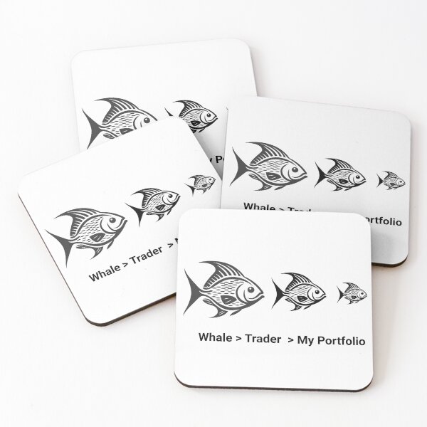 Item preview, Crypto Whale Hierarchy - Trader and My Portfolio Fish designed and sold by PrimeTime85.