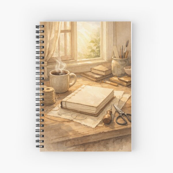 Item preview, Bookbinding Cozy Scene designed and sold by Iail Ioa.