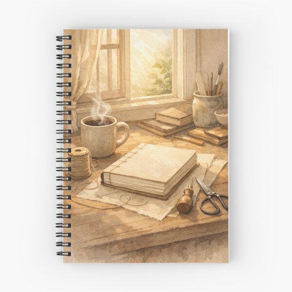 Item preview, Bookbinding Cozy Scene designed and sold by Iail Ioa.